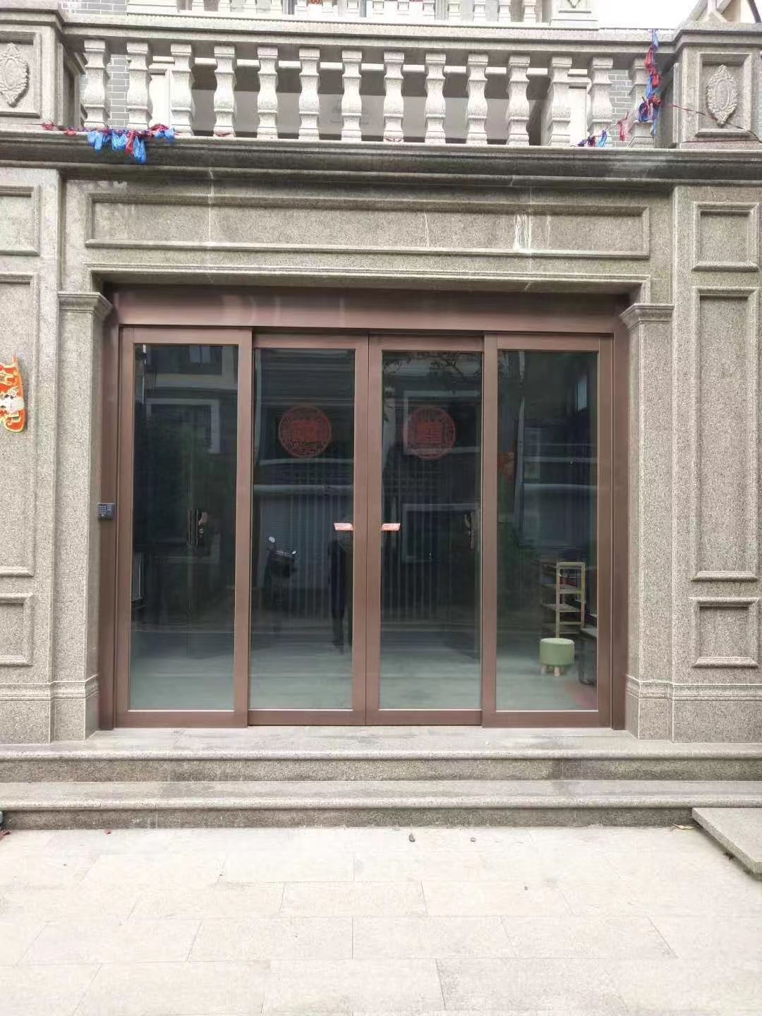 南通市玻璃伸缩门